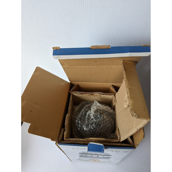 Vintage NIB Rare HTF Thomson Pottery Lighthouse Cookie Jar & Lid Nautical NOS - Picture 3 of 3